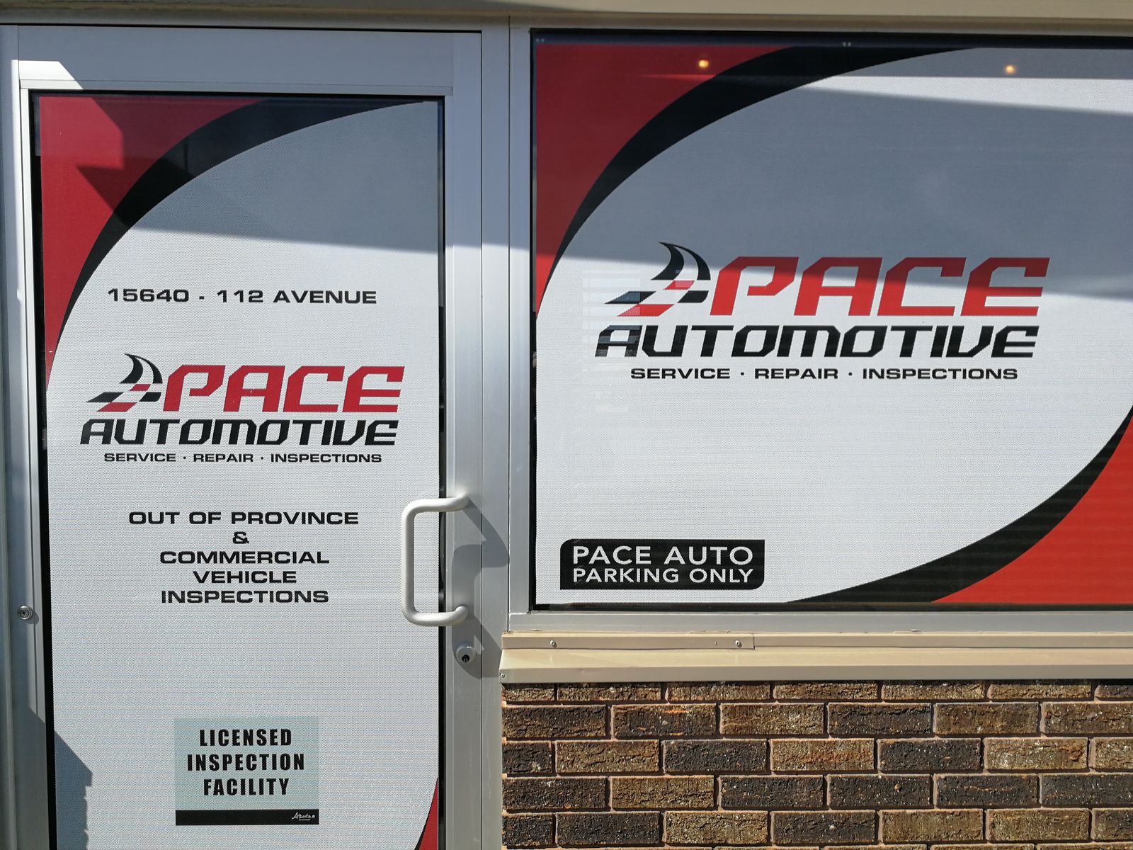 Pace Automotive front door